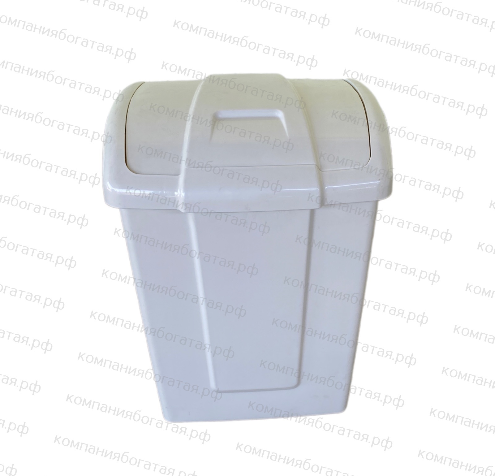 картинка Ведро пластиковое с плавающей крышкой 9л от магазина Богатая