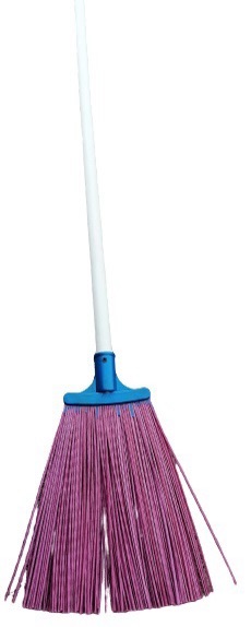 картинка Метла веерная с черенком от магазина Богатая