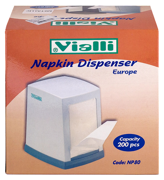 картинка Диспенсер для салфеток Евро черный от магазина Богатая