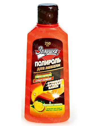 картинка Золушка полироль для мебели, крем (250мл) от магазина Богатая