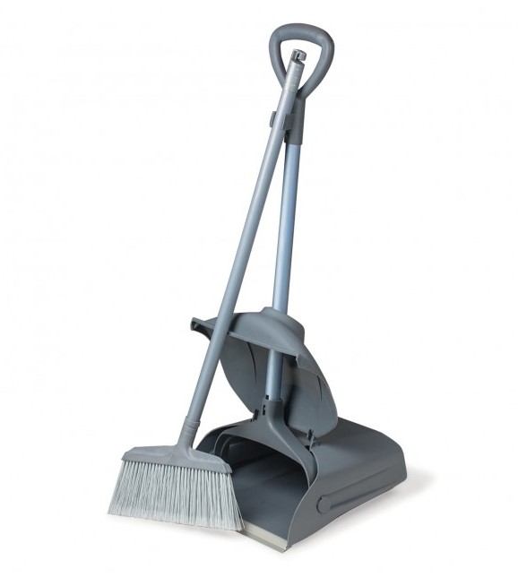 картинка Совок ловушка с крышкой + щетка, пластик от магазина Богатая