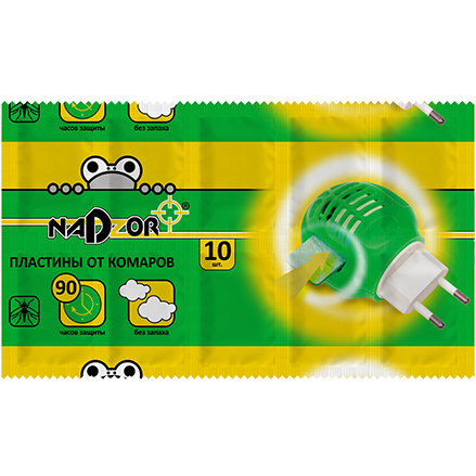 картинка Пластины от комаров без запаха 10 шт от магазина Богатая