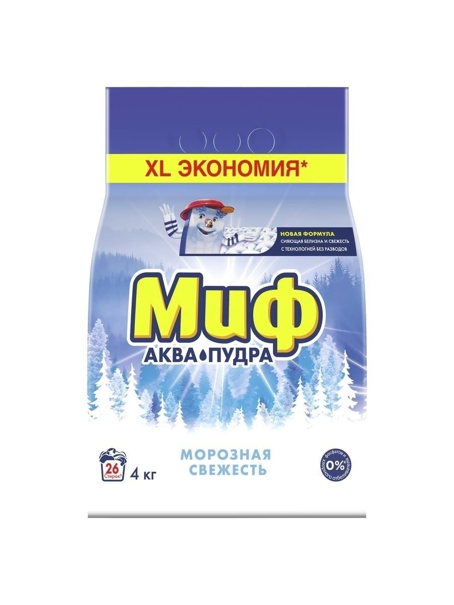 картинка Стиральный порошок Миф 4кг от магазина Богатая
