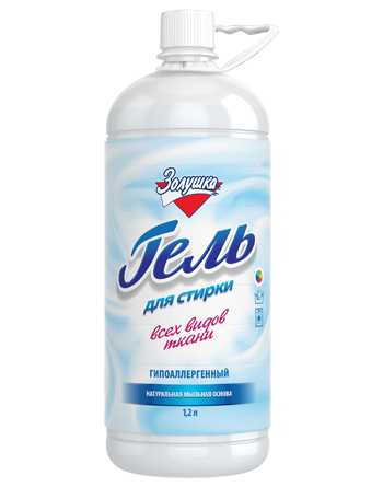 картинка Золушка Гель для стирки гиппоаллергенный 1,2л от магазина Богатая