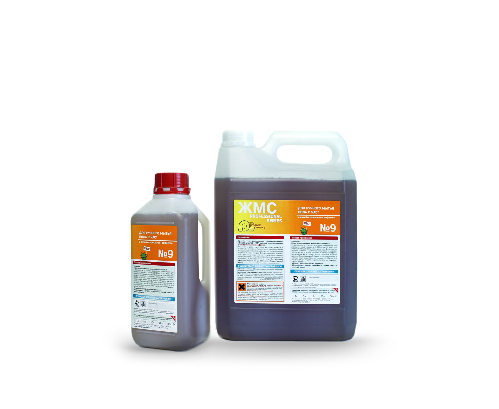 картинка ЖМС №9 Концентрированное средство для полов (5л)  от магазина Богатая