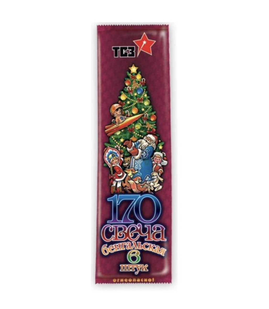 картинка Бенгальские свечи 5шт от магазина Богатая