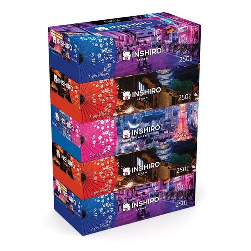 картинка Салфетки-выдергушки бумажные БЕЛЫЕ, 2 сл, карт/уп (250 шт) от магазина Богатая