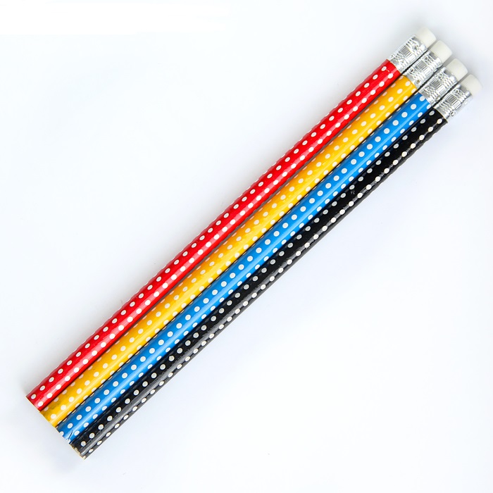 картинка Карандаш простой с резинкой чернографитный 12шт от магазина Богатая