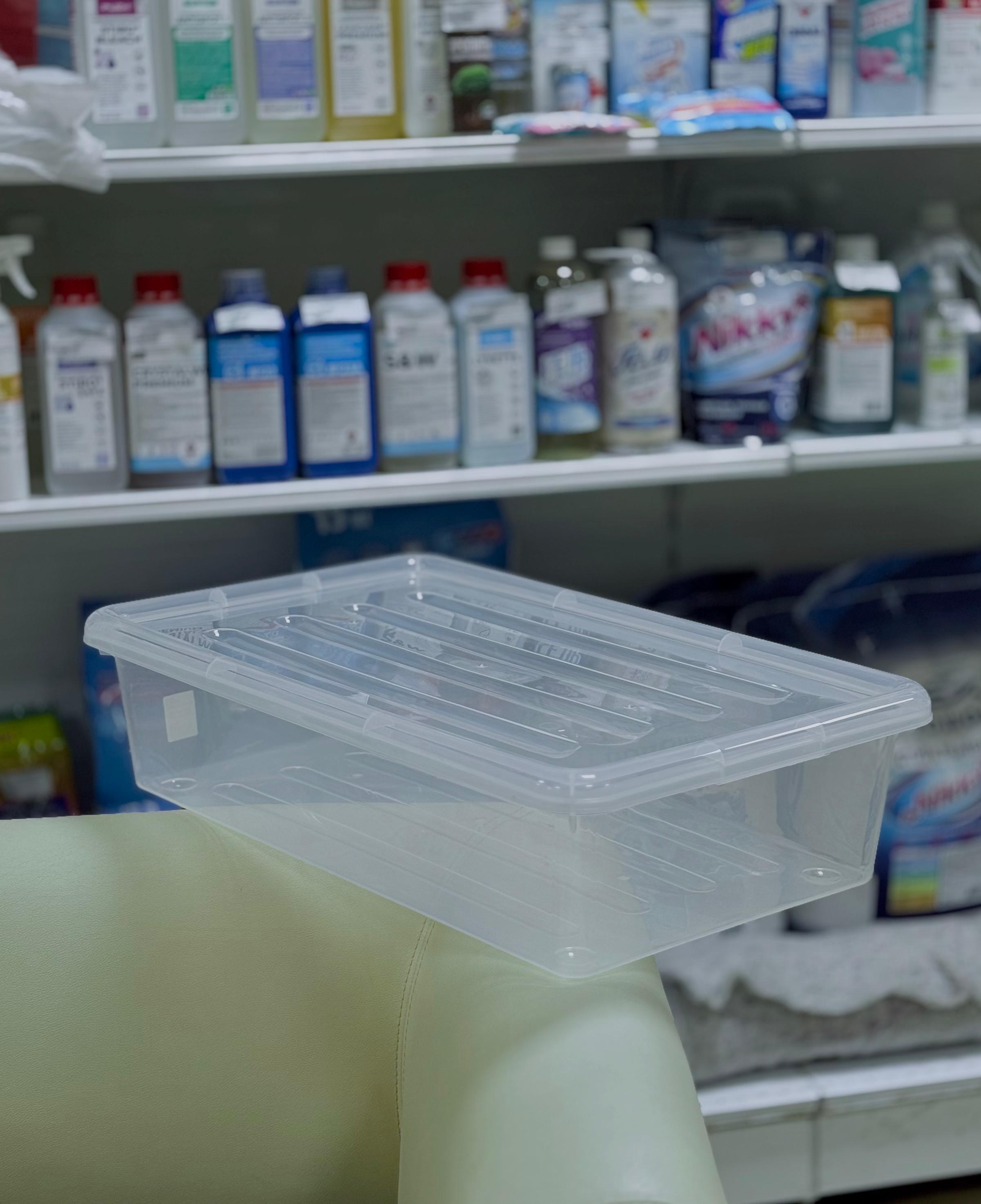 картинка Ящик для хранения без ручек плоский под кровать   8020 от магазина Богатая