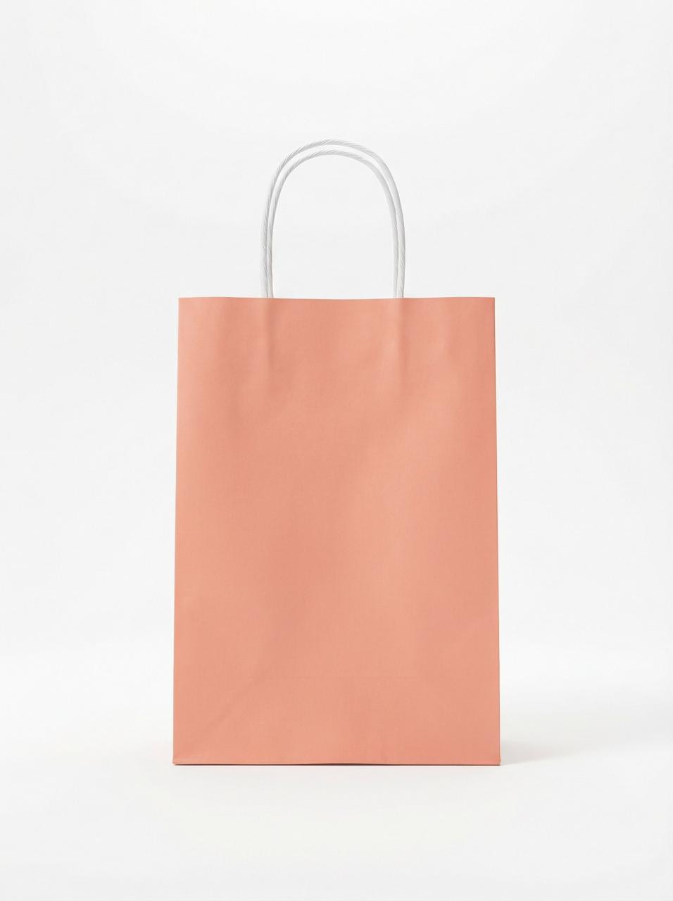 картинка Пакет крафт нежно-РОЗОВЫЙ 22*13*32 см 80г от магазина Богатая