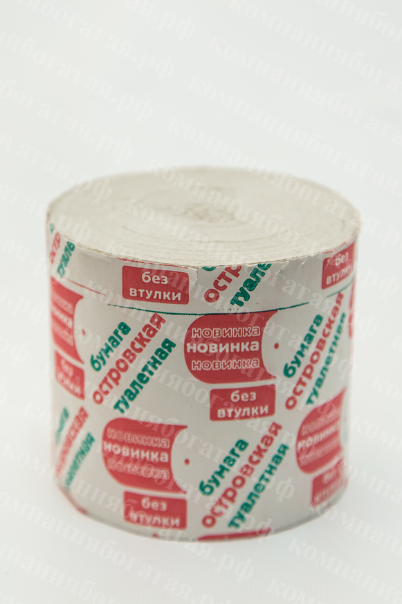 картинка Бумага туалетная без втулки (эконом) 40м новинка от магазина Богатая