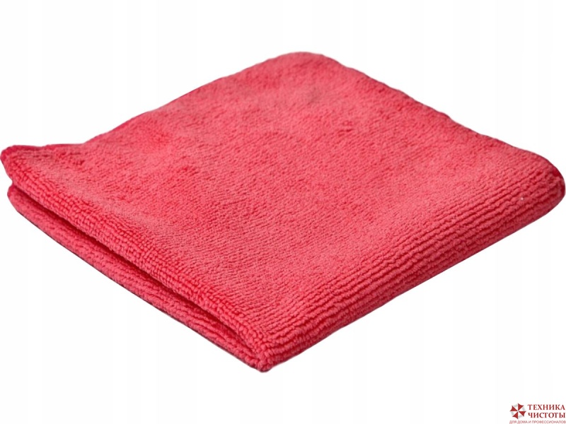 картинка Микрофибра ПЛОТНАЯ 320 для мытья полов 50*80 КРАСНАЯ от магазина Богатая