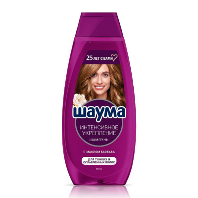 картинка Шампунь для волос ШАУМА Интенсивное укрепление 370 мл от магазина Богатая