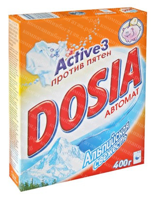 картинка Стиральный порошок автомат ДОСЯ 400гр от магазина Богатая