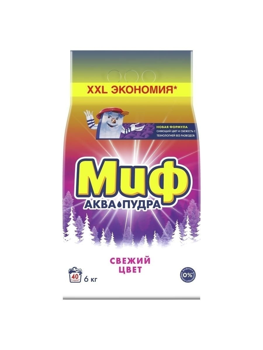 картинка Стиральный порошок Миф 6кг от магазина Богатая