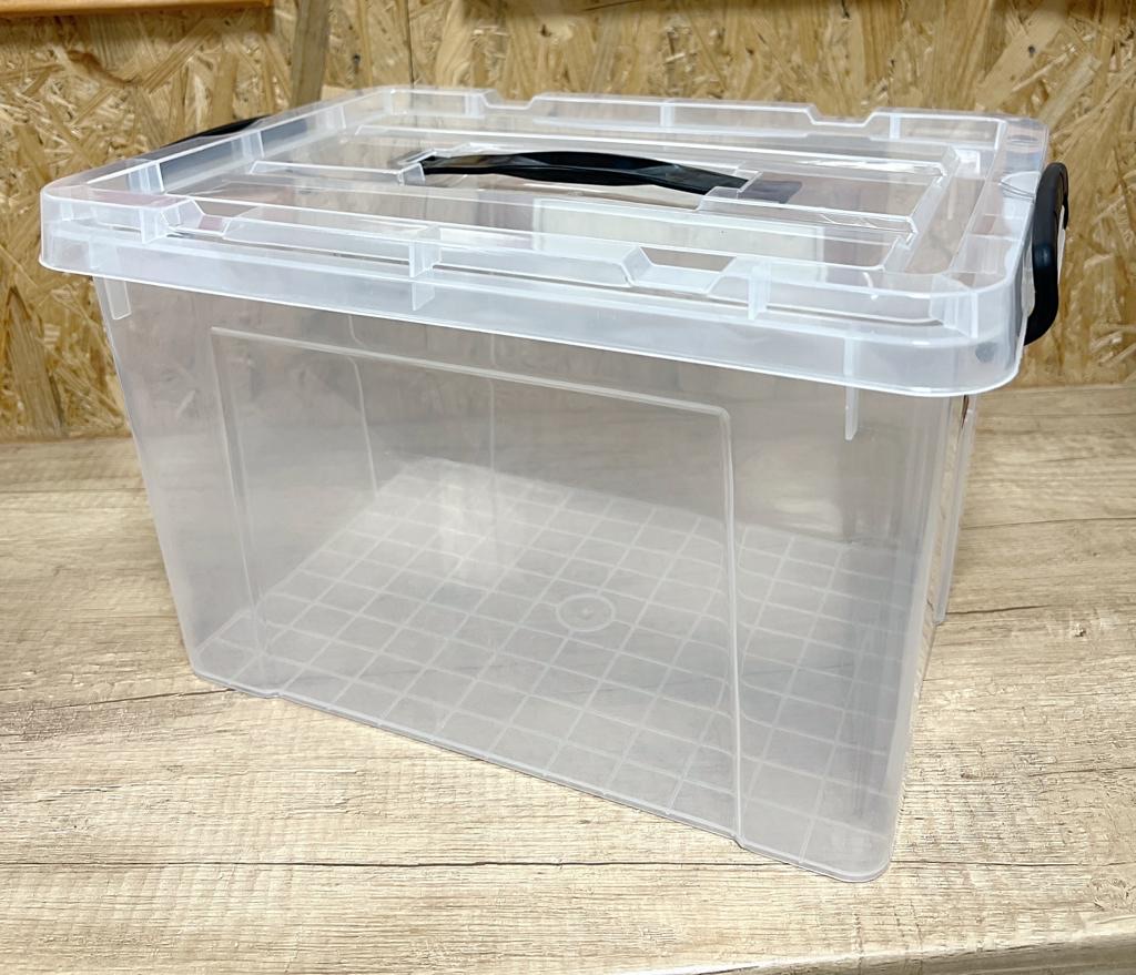 картинка Ящик для хранения с зажимами и ручкой сверху X-153 от магазина Богатая