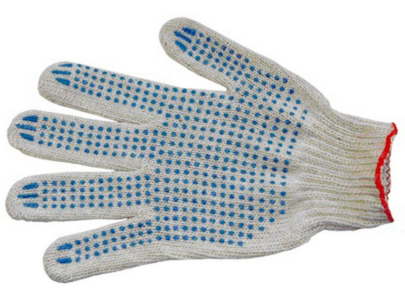 картинка Перчатки хб с ПВХ вкраплениями (пара) от магазина Богатая