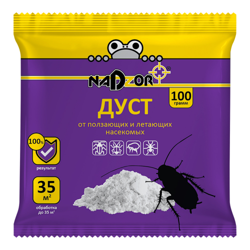 картинка Дуст от ползающих насекомых 100гр от магазина Богатая