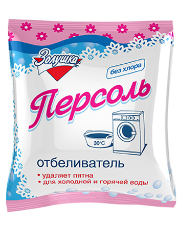 картинка Золушка Отбеливатель Персоль без хлора порошок 250г от магазина Богатая