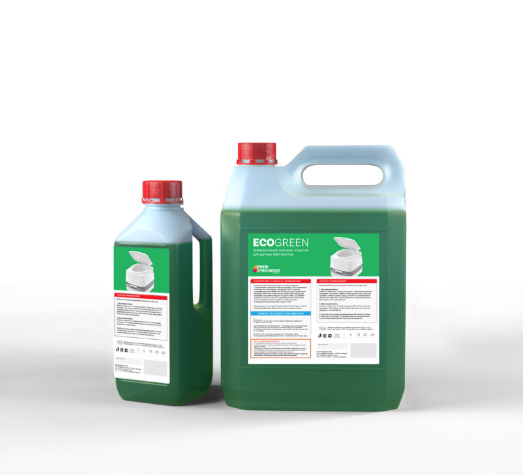 картинка ЖМС ЭкоГрин моющее средство для биотуалетов (5л) от магазина Богатая
