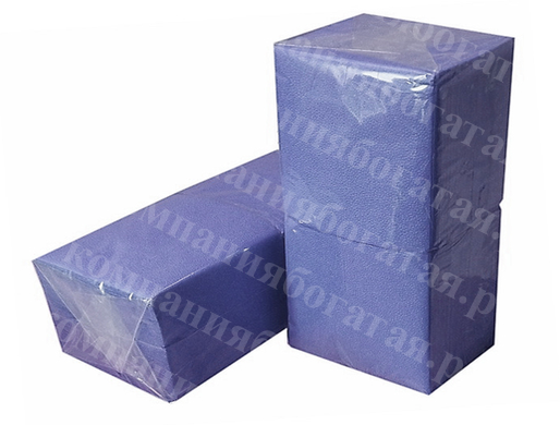 картинка Салфетки бумажные СИНИЕ 400л от магазина Богатая