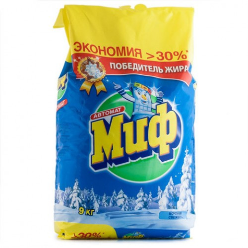 картинка Стиральный порошок Миф 9кг от магазина Богатая