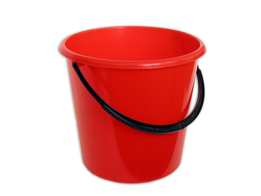 картинка Ведро пластиковое без крышки (15л) ЦВЕТНОЕ от магазина Богатая