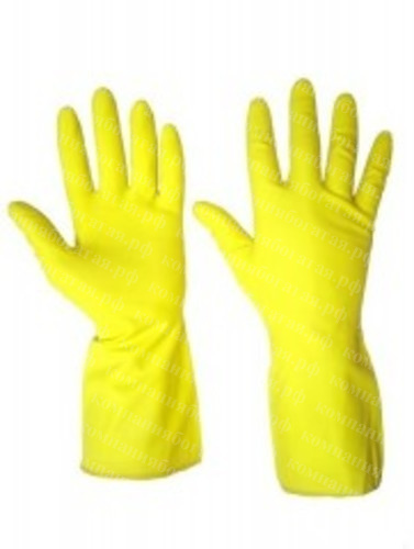 картинка Перчатки хозяйственные хлопковое напыление М от магазина Богатая
